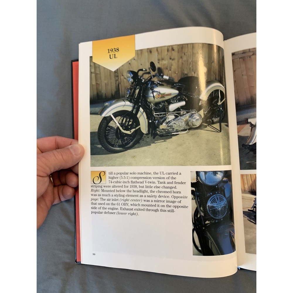 Harley-Davidson/ An American Classic by Doug Mitchel/ Hard Cover Book 1996 - Picture 3 of 4